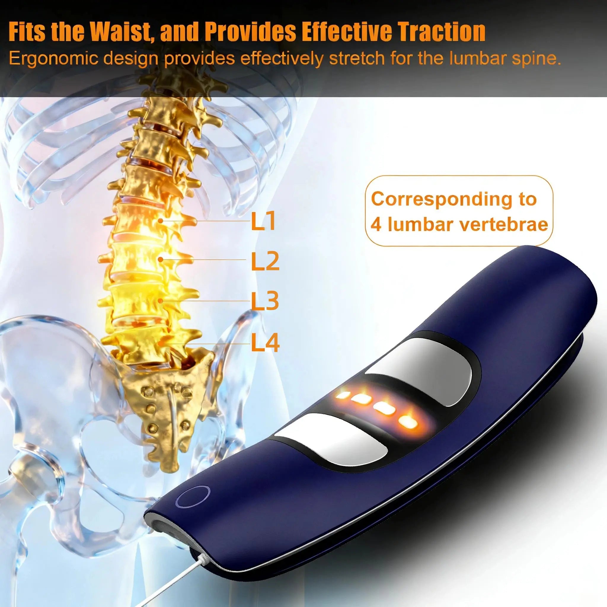 Low Frequency Lumbar Massager 4 in 1