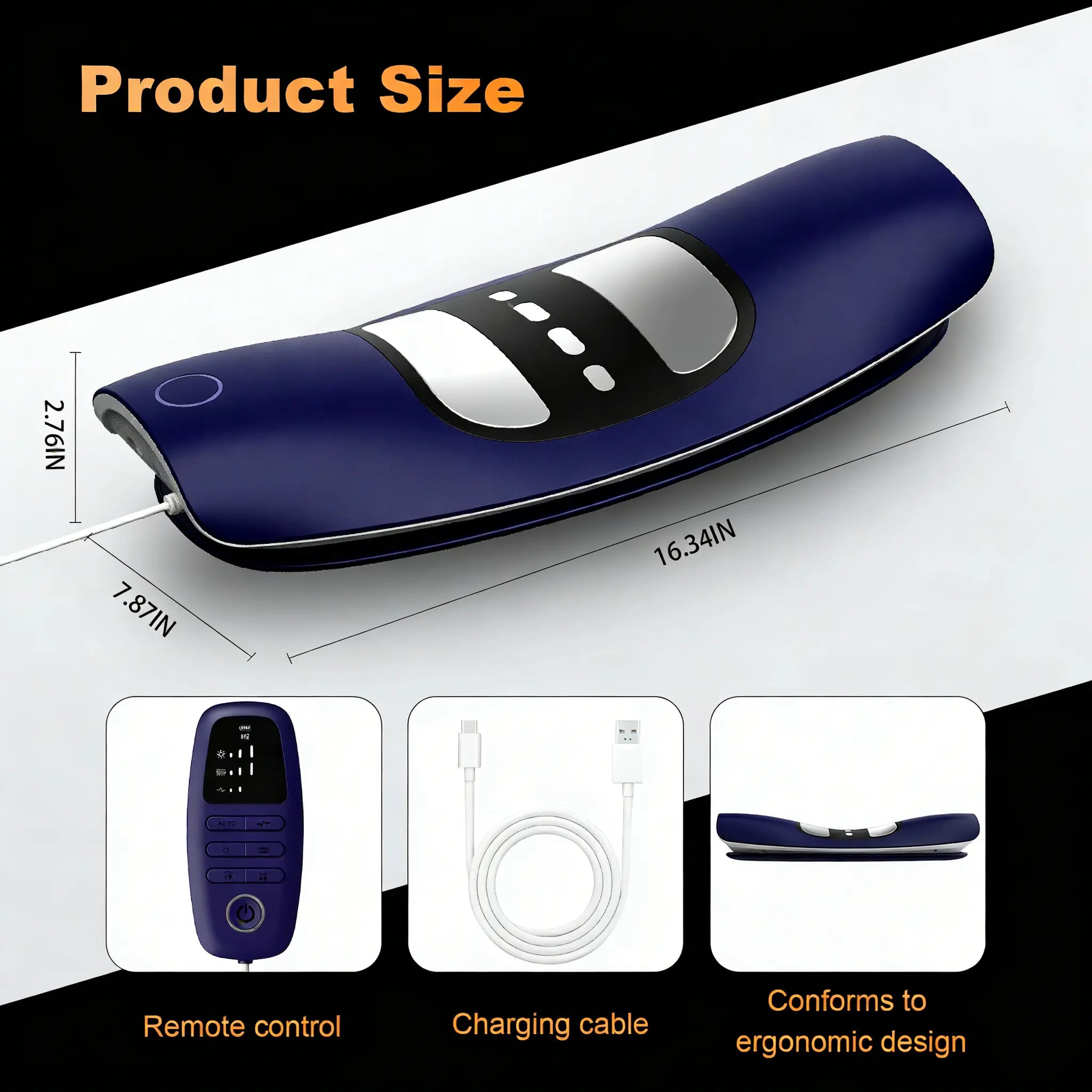 Low Frequency Lumbar Massager 4 in 1