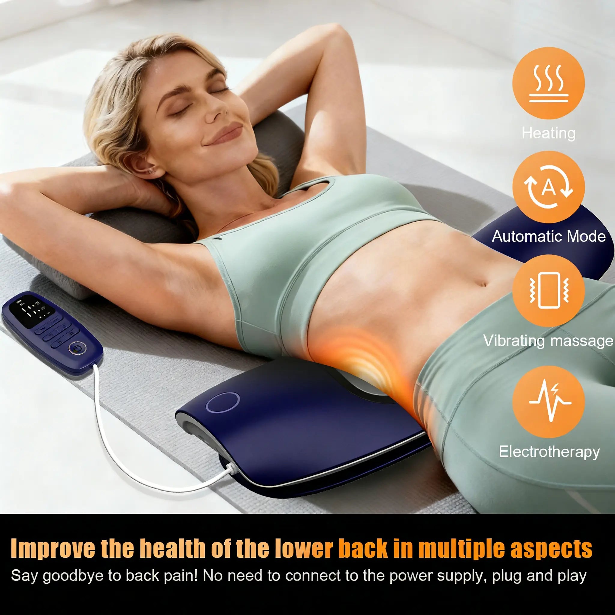 Low Frequency Lumbar Massager 4 in 1